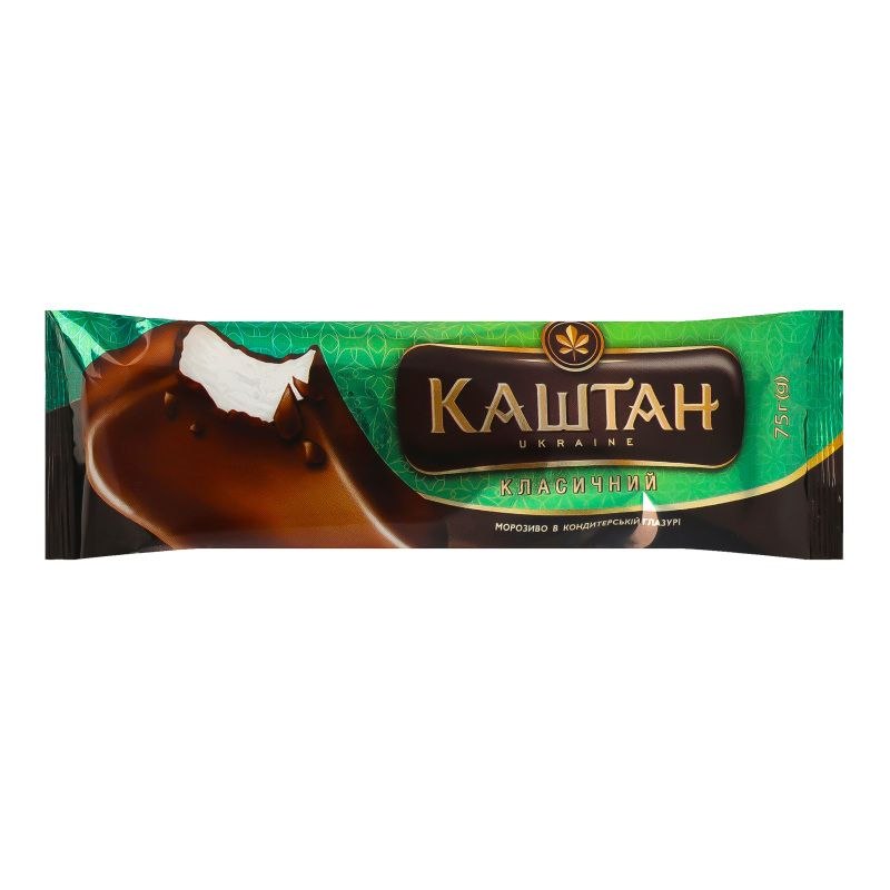 Морозиво Каштан клас конд/глаз 75г